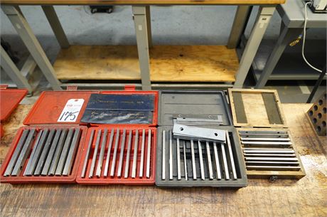 (4) Machinist Thin Parallel Bar Set