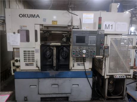 Okuma LFS10-2SP Multi Spindle CNC Lathe